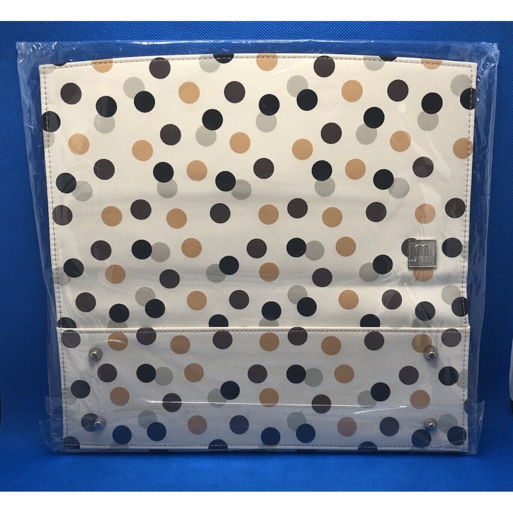 Miche Classic Shell - Retired! MIA Brown, Tan, Black & Grey Polka Dot